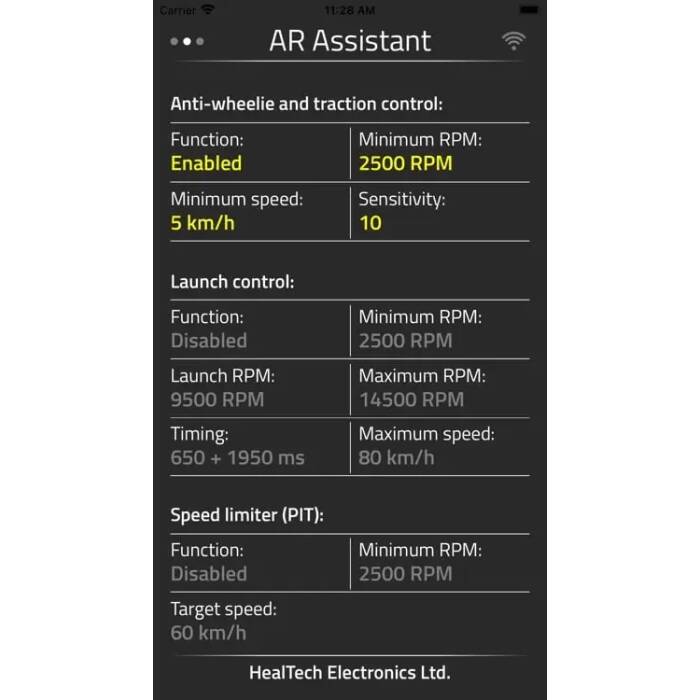 Healtech Advanced Rider Assistant System