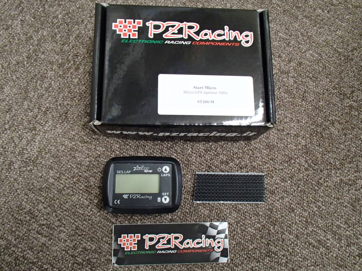 ピーゼットレーシング] GPSラップタイマー 二輪車用 汎用 ST200-M 