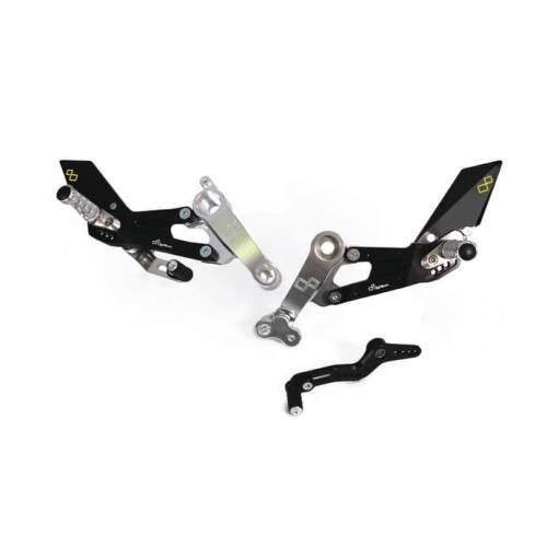 LighTech Ställbart Rearset - Aprilia RS660